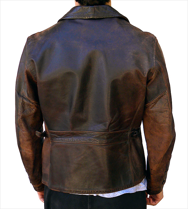 Vintage 1940s Horsehide Leather Jacket