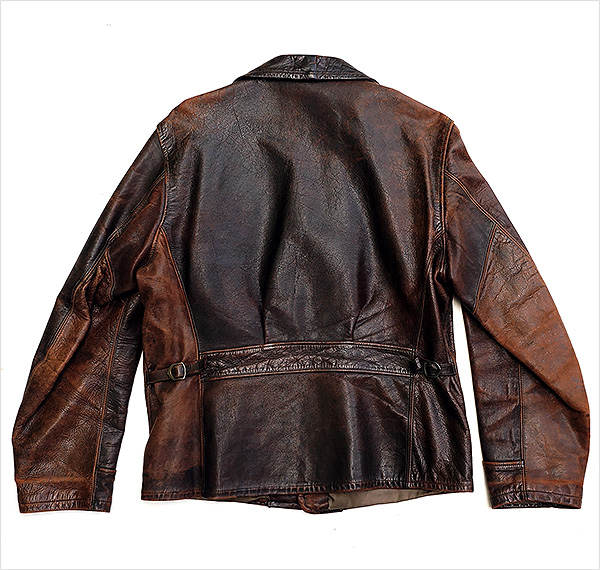 Vintage 1940s Horsehide Leather Jacket