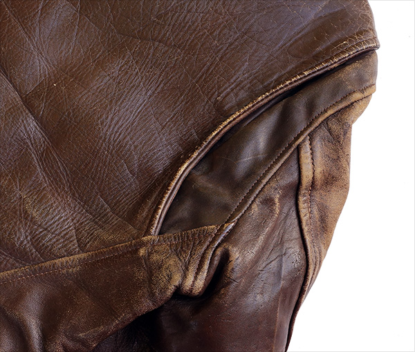 Vintage 1940s Horsehide Leather Jacket