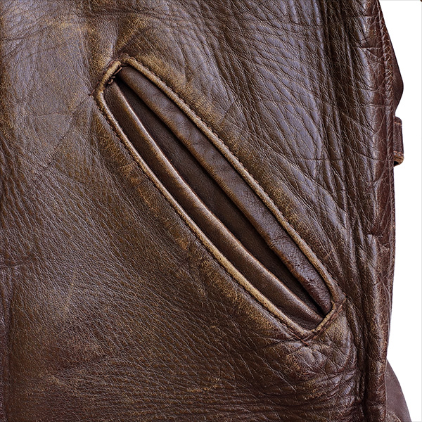 Vintage 1940s Horsehide Leather Jacket