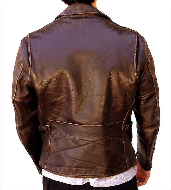 Vintage 1940s Horsehide Leather Jacket