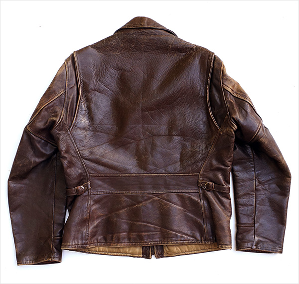 Vintage 1940s Horsehide Leather Jacket