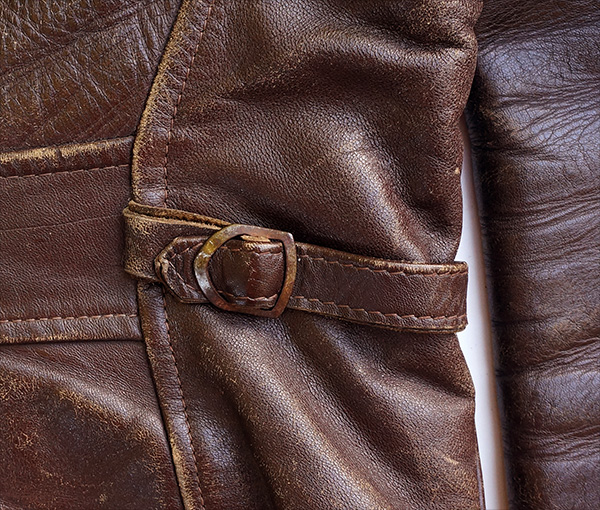 Vintage 1940s Horsehide Leather Jacket