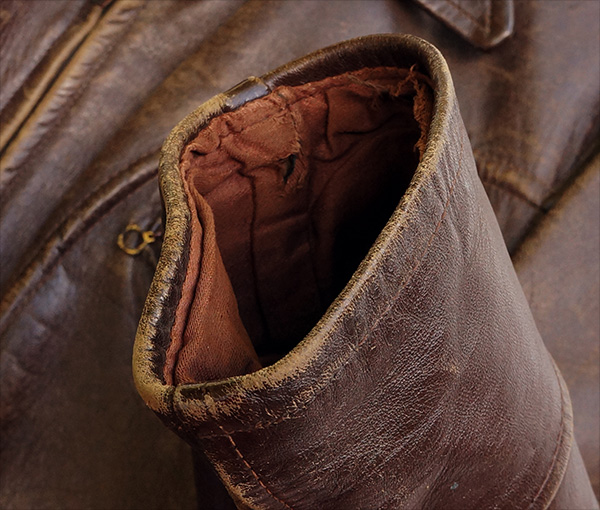 Vintage 1940s Horsehide Leather Jacket