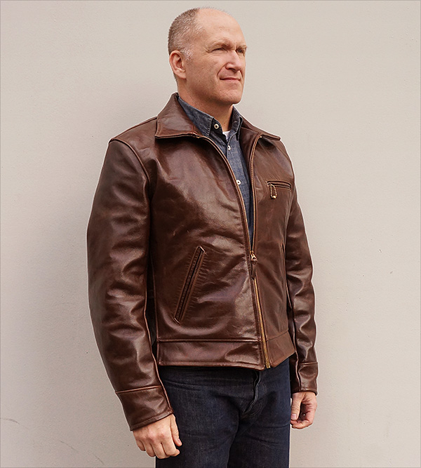 Good Wear Leather Coat Company — Sale Diamond Clothing Co. Half-Belt Jacket