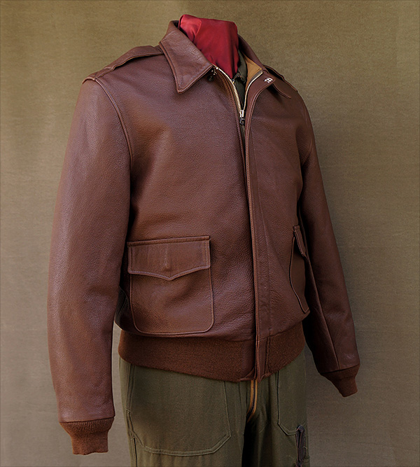 I. Chapman & Sons Spiewak Type A-2 Army Air Corps Goatskin Flight Jacket