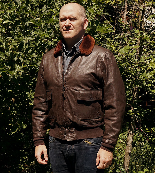 Irvin B. Foster G-1 7823B Jacket Goatskin