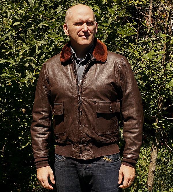 Irvin B. Foster G-1 7823B Jacket Goatskin