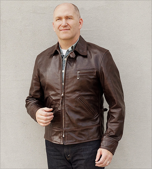 Good Wear Leather Coat Company — Sale Californian Imperial Half-Belt Jacket