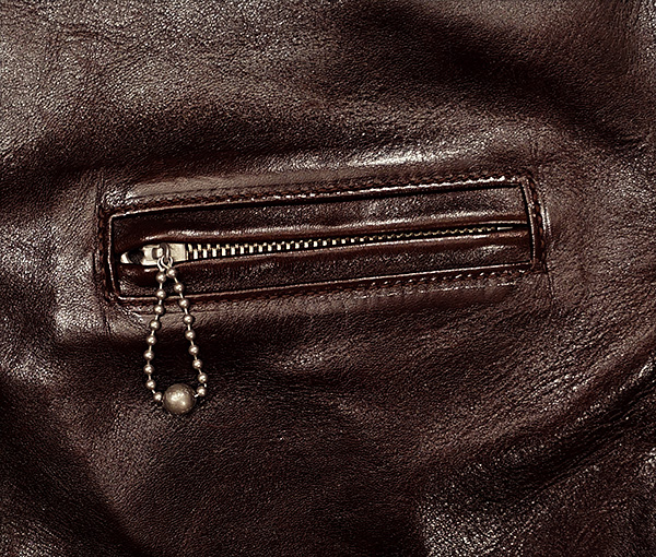 Californian Imperial Horsehide Half-Belt Jacket by Good Wear Leather