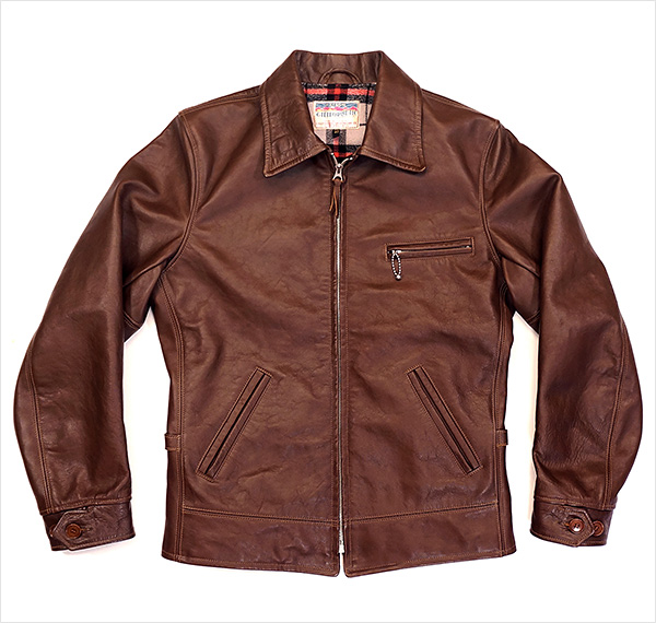 Good Wear Californian Imperial Horsehide Half Belt Jacket