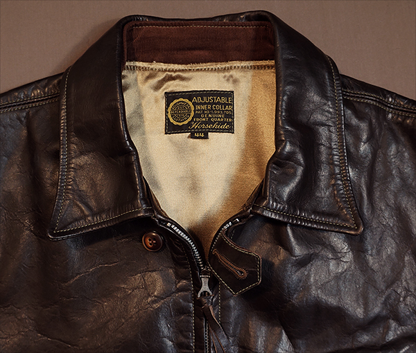 Good Wear Californian Sportwear Imperial Half-Belt Horsehide Jacket