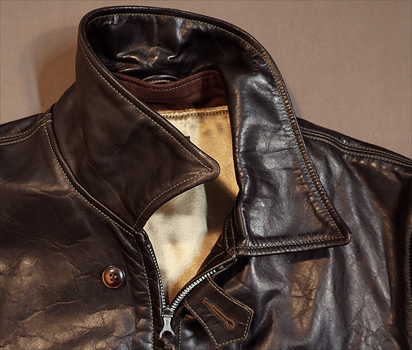 Good Wear Californian Sportwear Imperial Half-Belt Horsehide Jacket