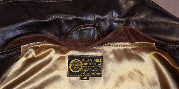 Good Wear Californian Sportwear Imperial Half-Belt Horsehide Jacket