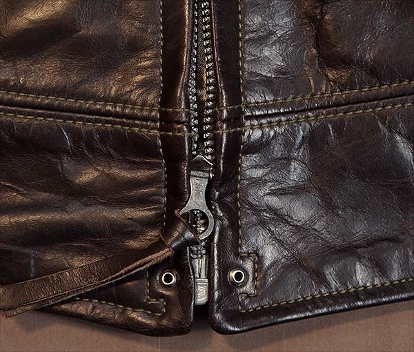 Good Wear Californian Sportwear Imperial Half-Belt Horsehide Jacket