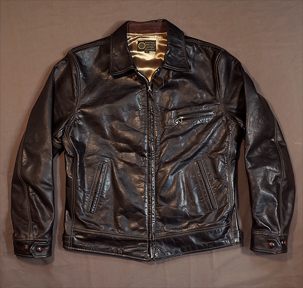 Good Wear Californian Sportwear Imperial Half-Belt Horsehide Jacket