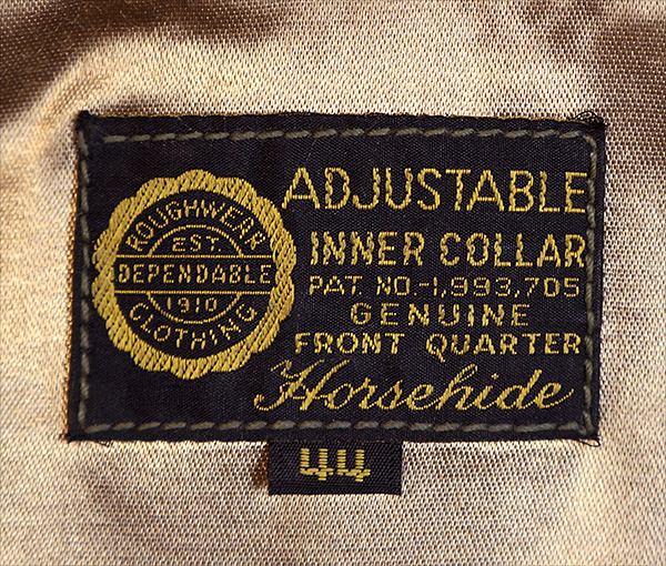 Good Wear Californian Sportwear Imperial Half-Belt Horsehide Jacket