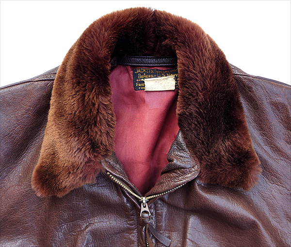 Original Fried-Ostermann M-422A Goatskin U.S. Navy Flight Jacket