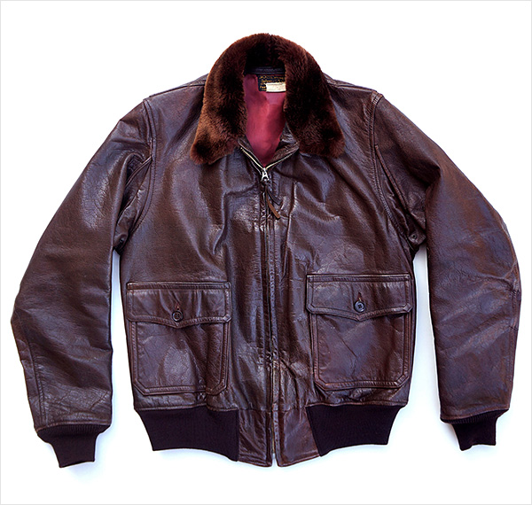 Original Fried-Ostermann M-422A Goatskin U.S. Navy Flight Jacket