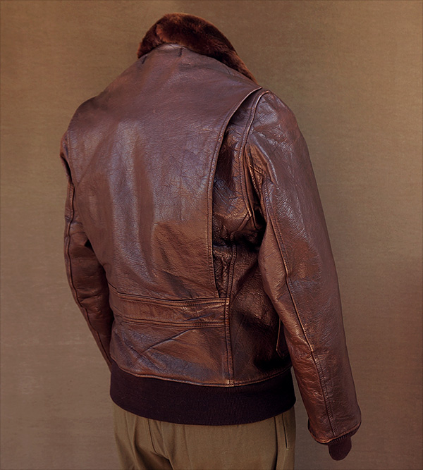 Original Fried-Ostermann M-422A Goatskin U.S. Navy Flight Jacket
