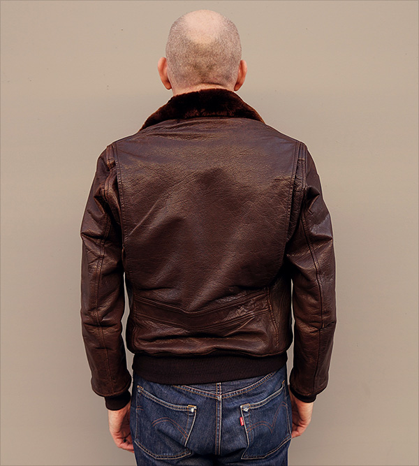 Original Fried-Ostermann M-422A Goatskin U.S. Navy Flight Jacket