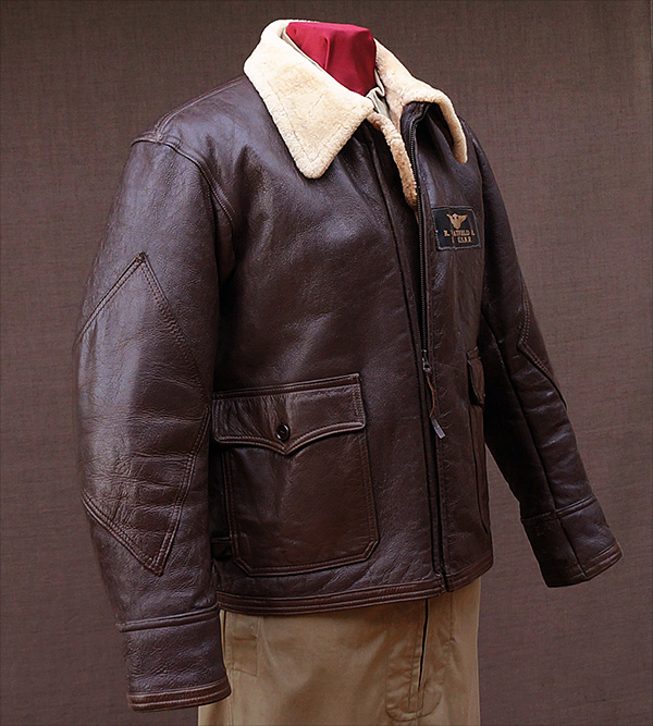 Original Monarch M-444 Naval Flight Jacket from Good Wear Leather