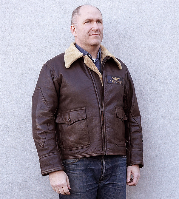 Original Monarch M-444 Naval Flight Jacket from Good Wear Leather