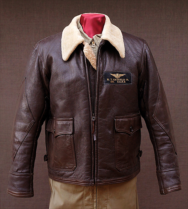 Original Monarch M-444 Naval Flight Jacket from Good Wear Leather