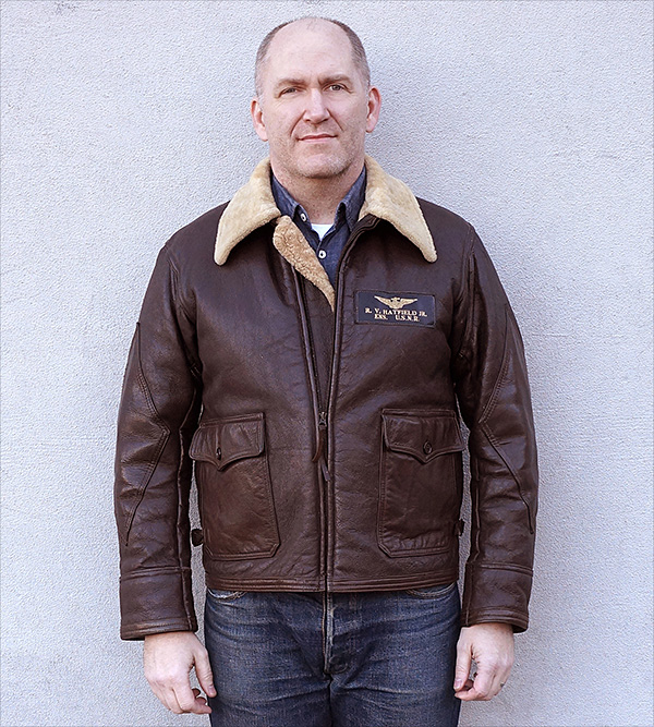 Good Wear Leather Coat Company — Sale Original Monarch M-444A Flight Jacket