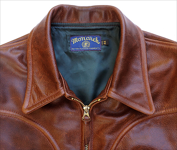 Monarch Messenger Steerhide Jacket by Good Wear Leather