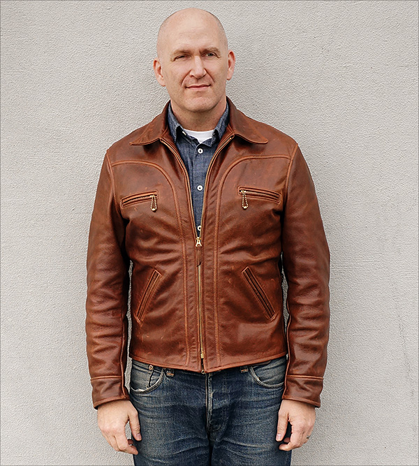 Good Wear Leather Coat Company — Sale Monarch Messenger Jacket