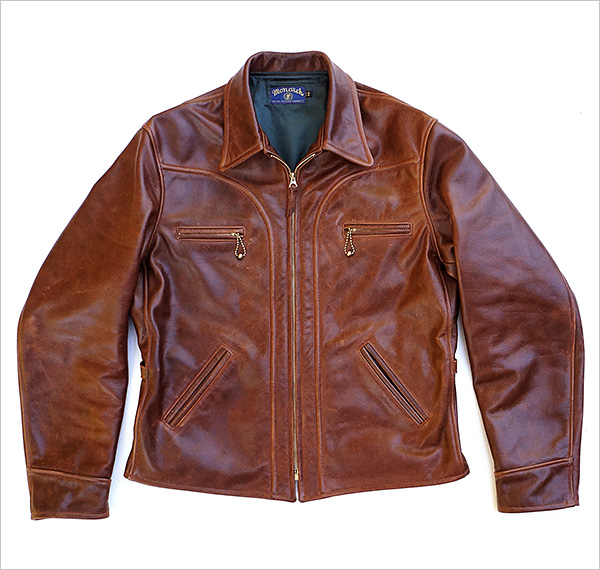 Monarch Messenger Steerhide Jacket by Good Wear Leather