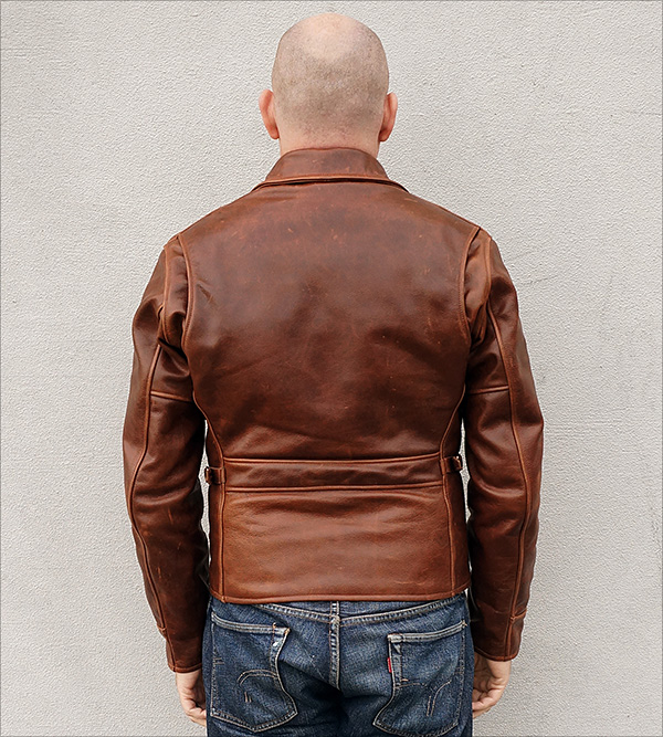 Monarch Messenger Steerhide Jacket by Good Wear Leather