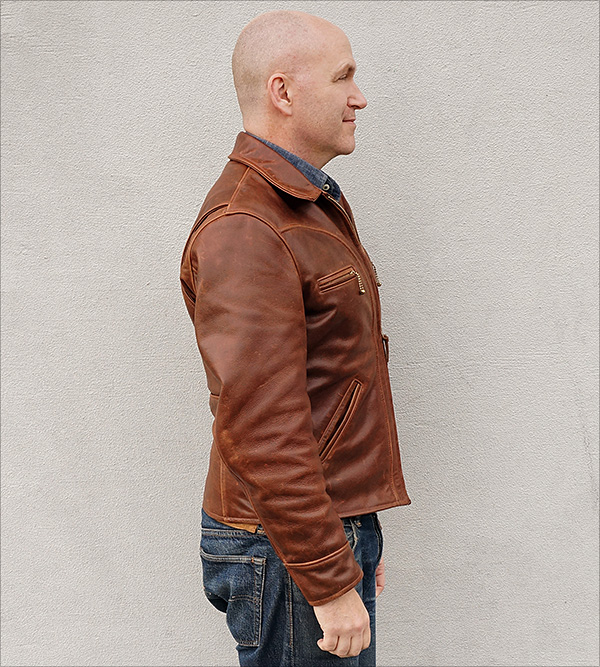 Monarch Messenger Steerhide Jacket by Good Wear Leather