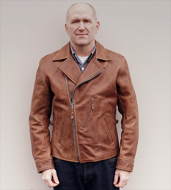 Good Wear Leather Coat Company — Sale Californian Mojave Half-Belt Jacket