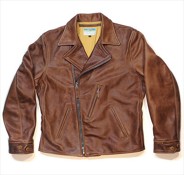 1940s Californian Mojave Horsehide Half-Belt Jacket Coat