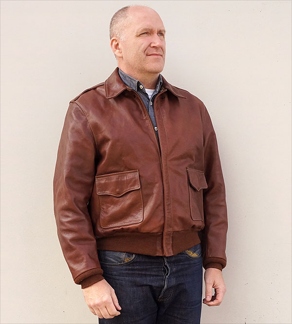 Good Wear Monarch Type A-2 Horsehide Flight Jacket