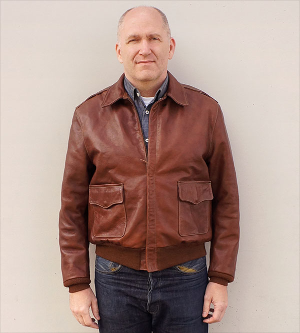 Good Wear Monarch Type A-2 Horsehide Flight Jacket