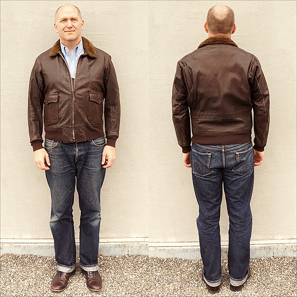 Original Monarch G-1 Flight Jacket sold by Good Wear Leather