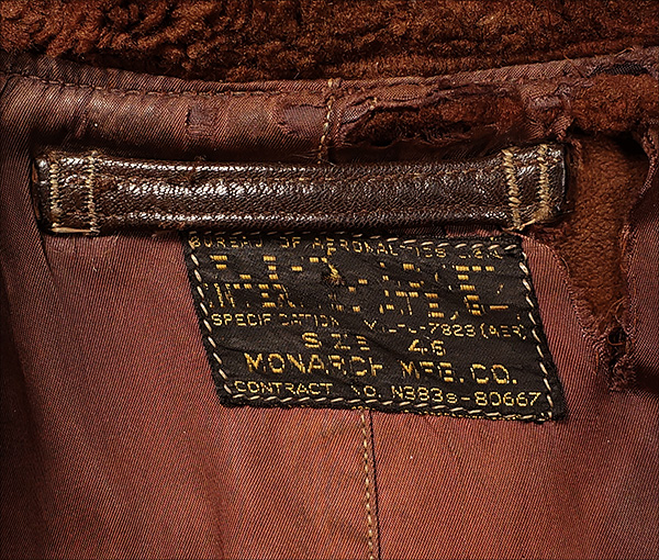 Original Monarch G-1 Flight Jacket sold by Good Wear Leather