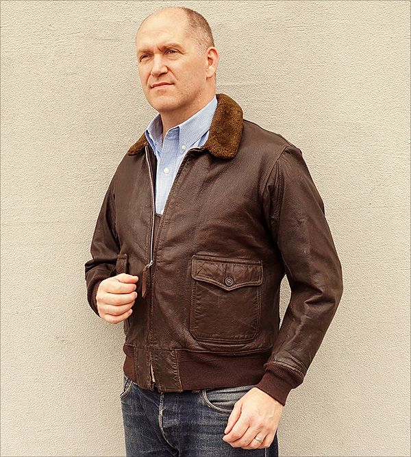 Original Monarch G-1 Flight Jacket sold by Good Wear Leather