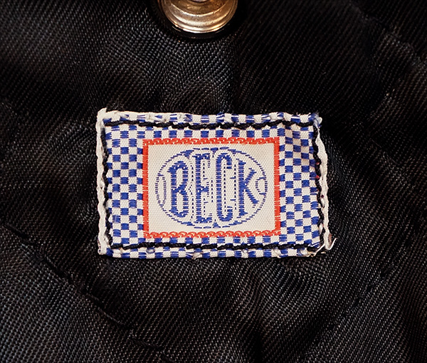 Vintage Beck 999 Black Motorcycle Leather Riders Jacket Horsehide Cowhide