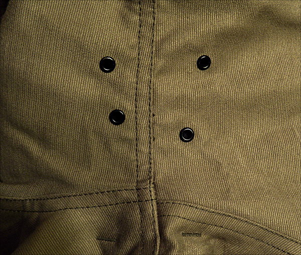 Arm Grommets - The Real McCoy's N-1 Deck Jacket