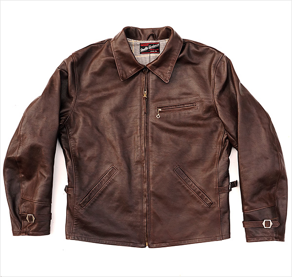 Good Wear Leather Coat Company — Sale Norshor Half-Belt Horsehide Jacket