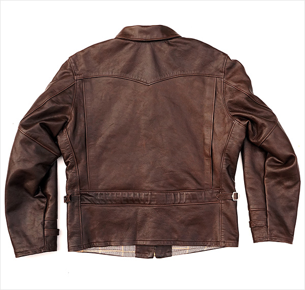 Good Wear Leather Coat Company — Sale Norshor Half-Belt Horsehide Jacket
