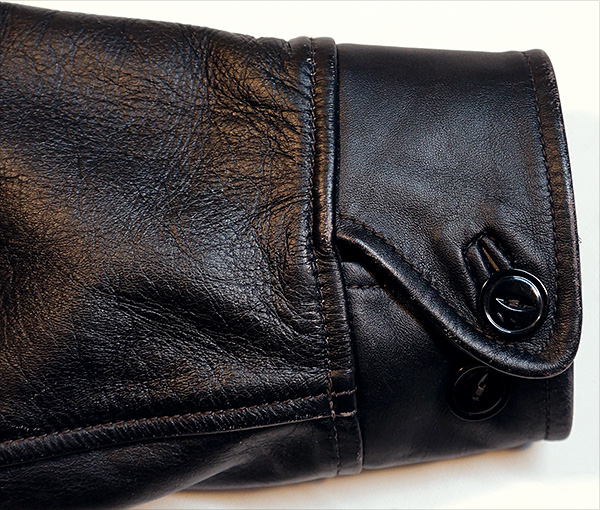 Norshor Horsehide Half-Belt 1930s Motorcycle Leather Jacket