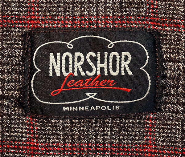 Norshor Horsehide Half-Belt 1930s Motorcycle Leather Jacket