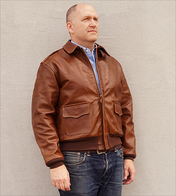 Perry Sportswear 42-16175-P A-2 Flight Jacket by Good Wear Leather