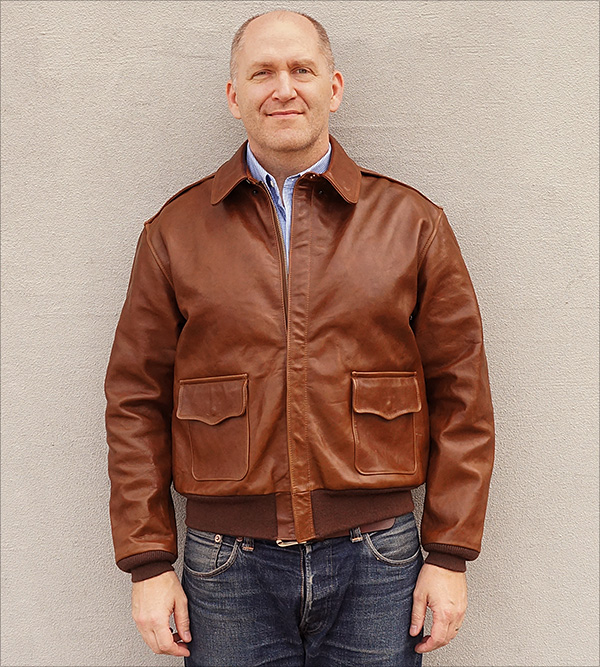 Perry Sportswear 42-16175-P A-2 Flight Jacket by Good Wear Leather