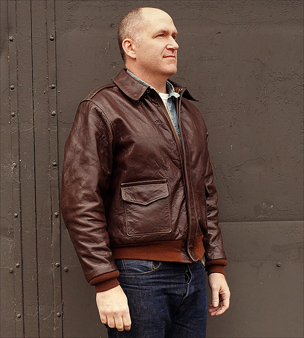 Poughkeepsie Type A-2 Jacket by Good Wear Leather